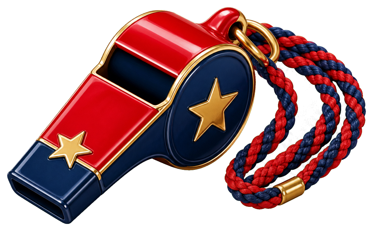 Preview for Parade Whistle 4th Of July Sticker