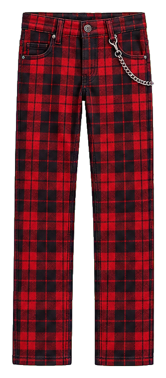 Preview for Red Plaid Pants Sticker