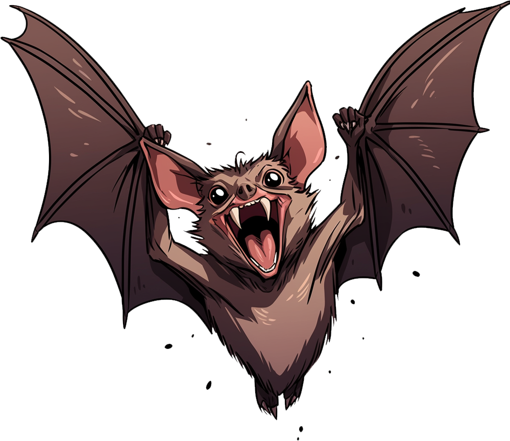 Preview for Spooky-cartoon-bat-illustration-bats-sticker-58d3b