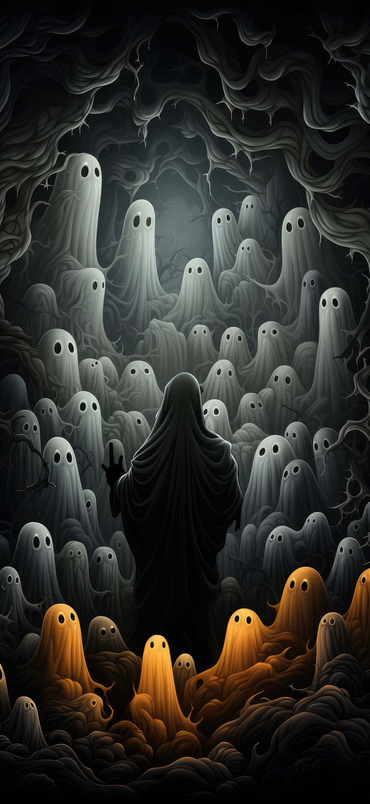 Preview for Haunting-ghostly-gathering-halloween-phone-background-3dc5b