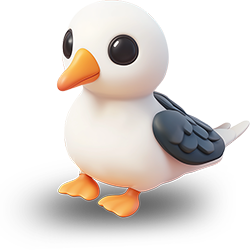 Preview for Cartoon-seagull-illustration-animal-sticker-5c37c