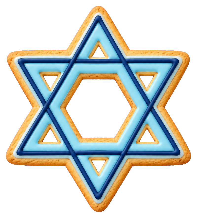 Preview for Hanukkah Star Cookie