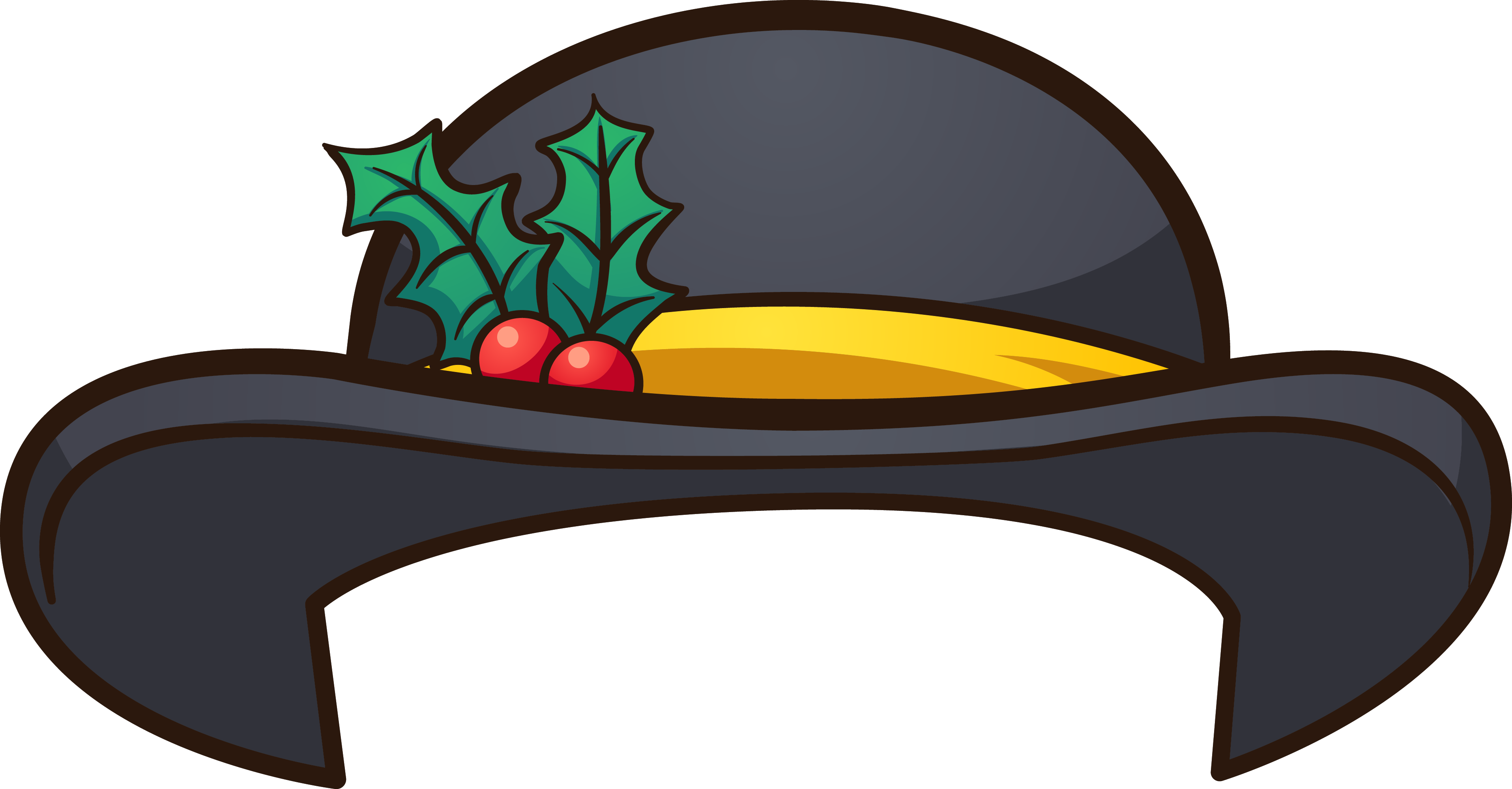 Preview for Witch-hat-christmas-decoration-christmas-hat-sticker-c5834