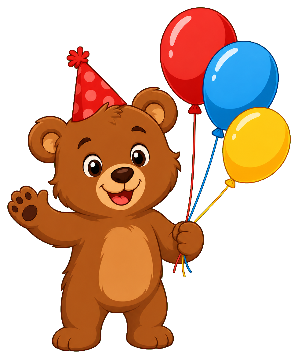 Preview for Balloon Bear Sticker