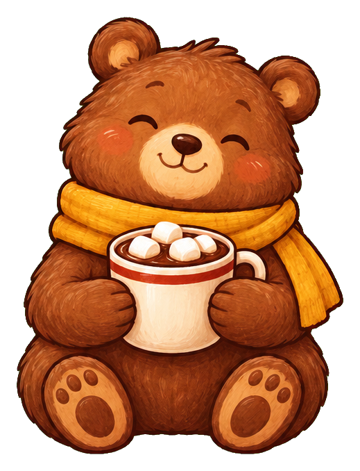 Preview for Bear With Hot Cocoa