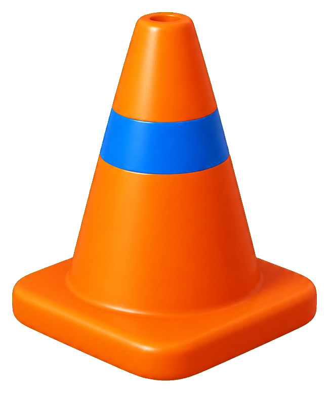 Preview for Rally Safety Cone Sticker