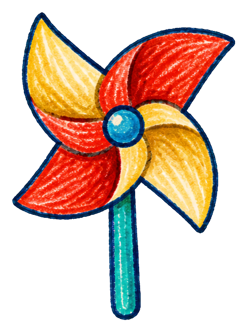 Preview for Crayon Playroom Toys Pinwheel