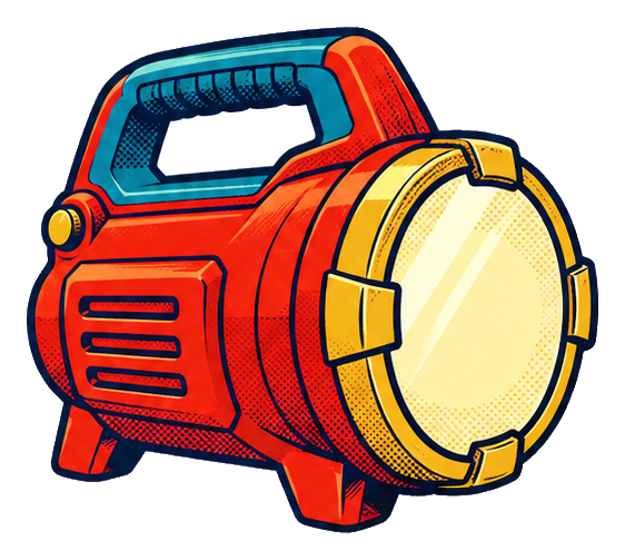 Preview for Comic Space Gadgets Space Lamp