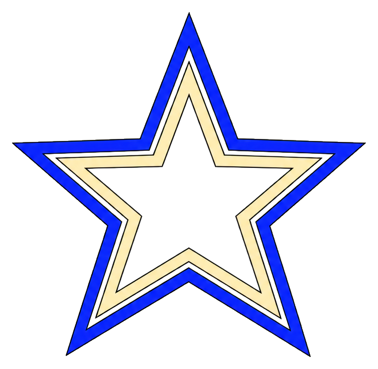 Preview for Double Outline Star Sticker