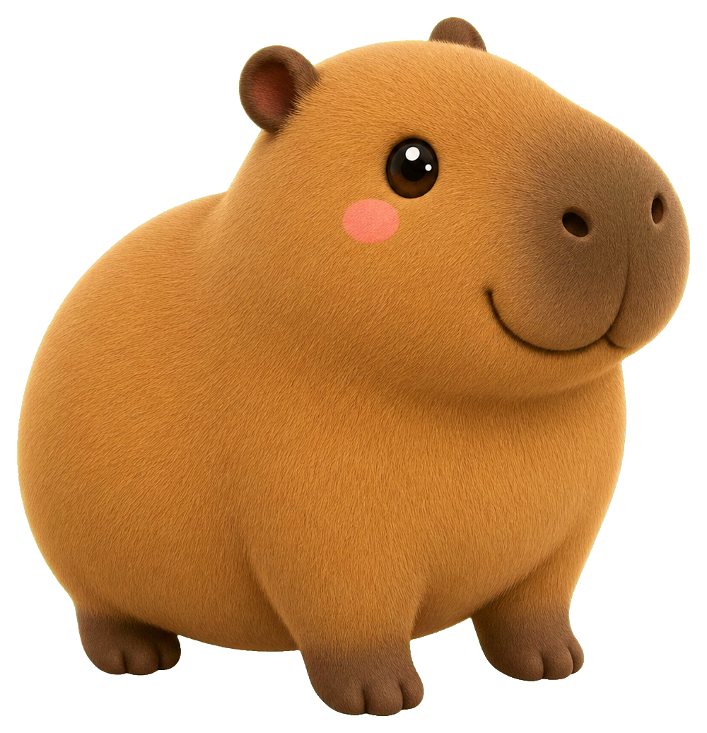 Preview for Capybara Sticker Graphic