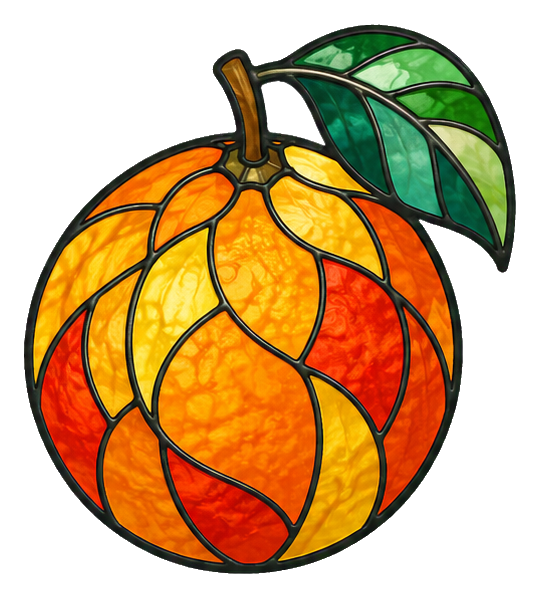 Preview for Stained Glass Fruit Orange