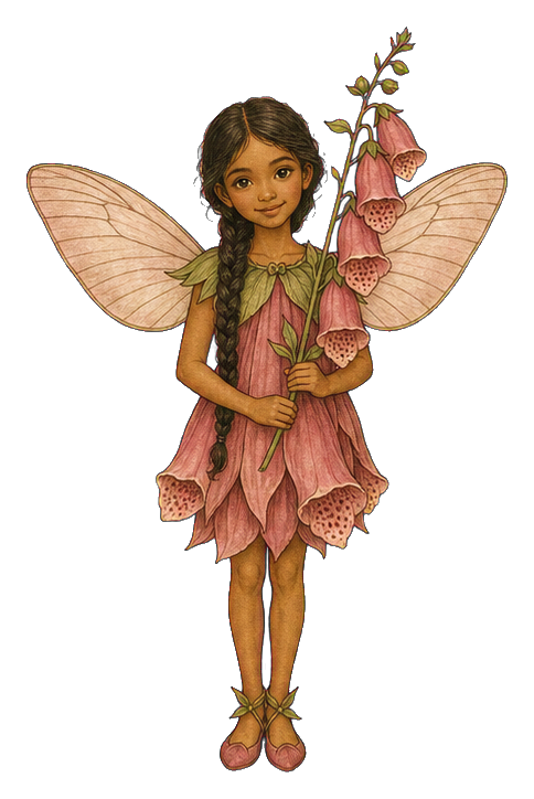 Preview for Foxglove Bell Fairy Sticker