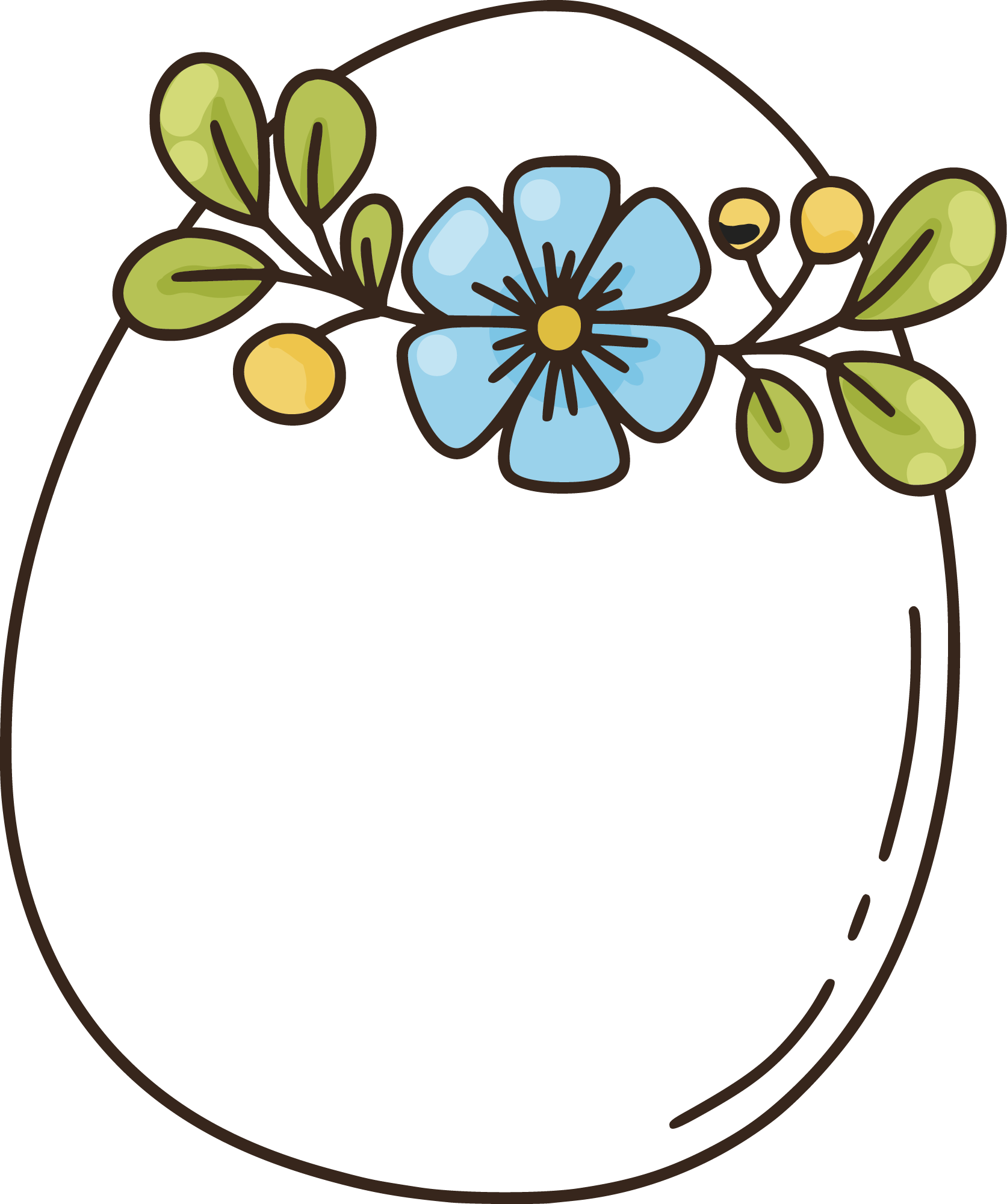 Preview for Easter-egg-template-sticker-3f32a