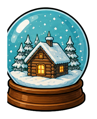 Preview for Blank Snow Globe Sticker