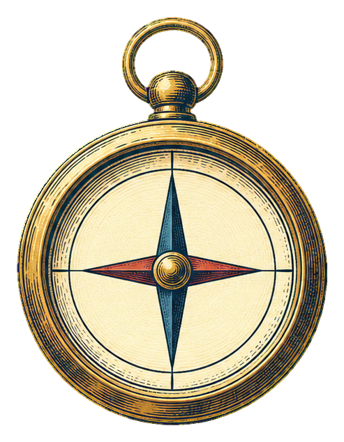 Preview for Engraved Nautical Objects Compass