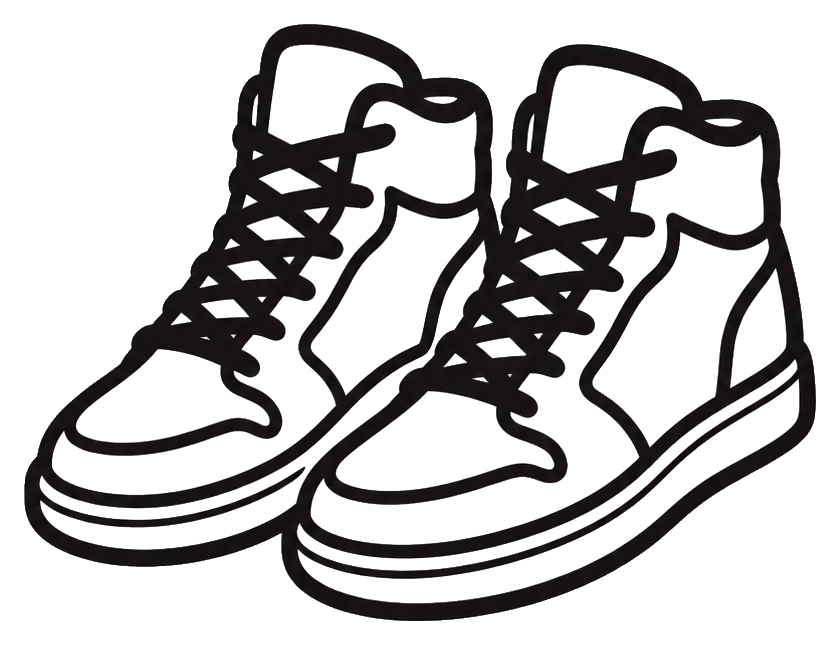 Preview for High Top Sneaker Pair Sticker