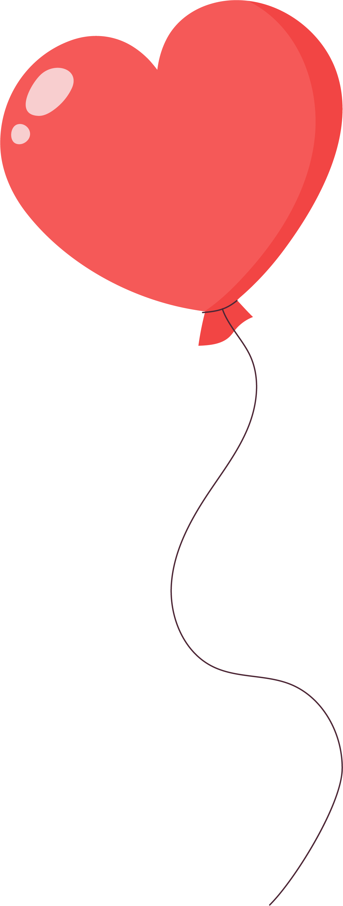 Preview for Red-heart-shaped-balloon-illustration-love-design-sticker-5f6eb