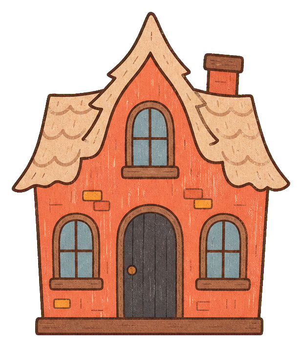 Preview for Coral Haunted House Sticker