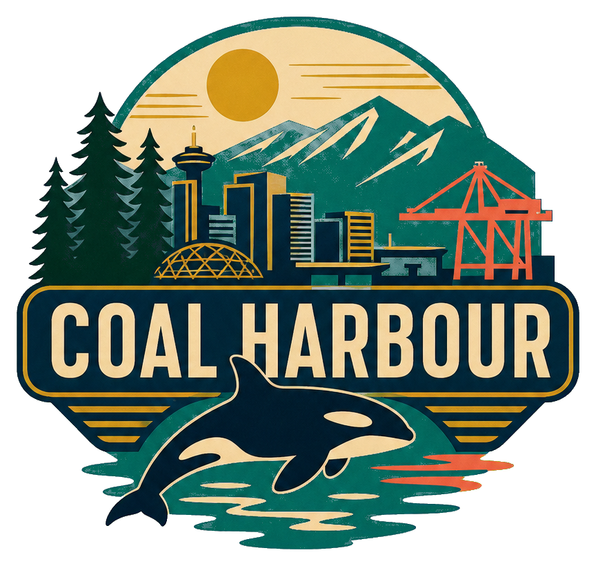 Preview for Coal Harbour Orca Retro Sticker