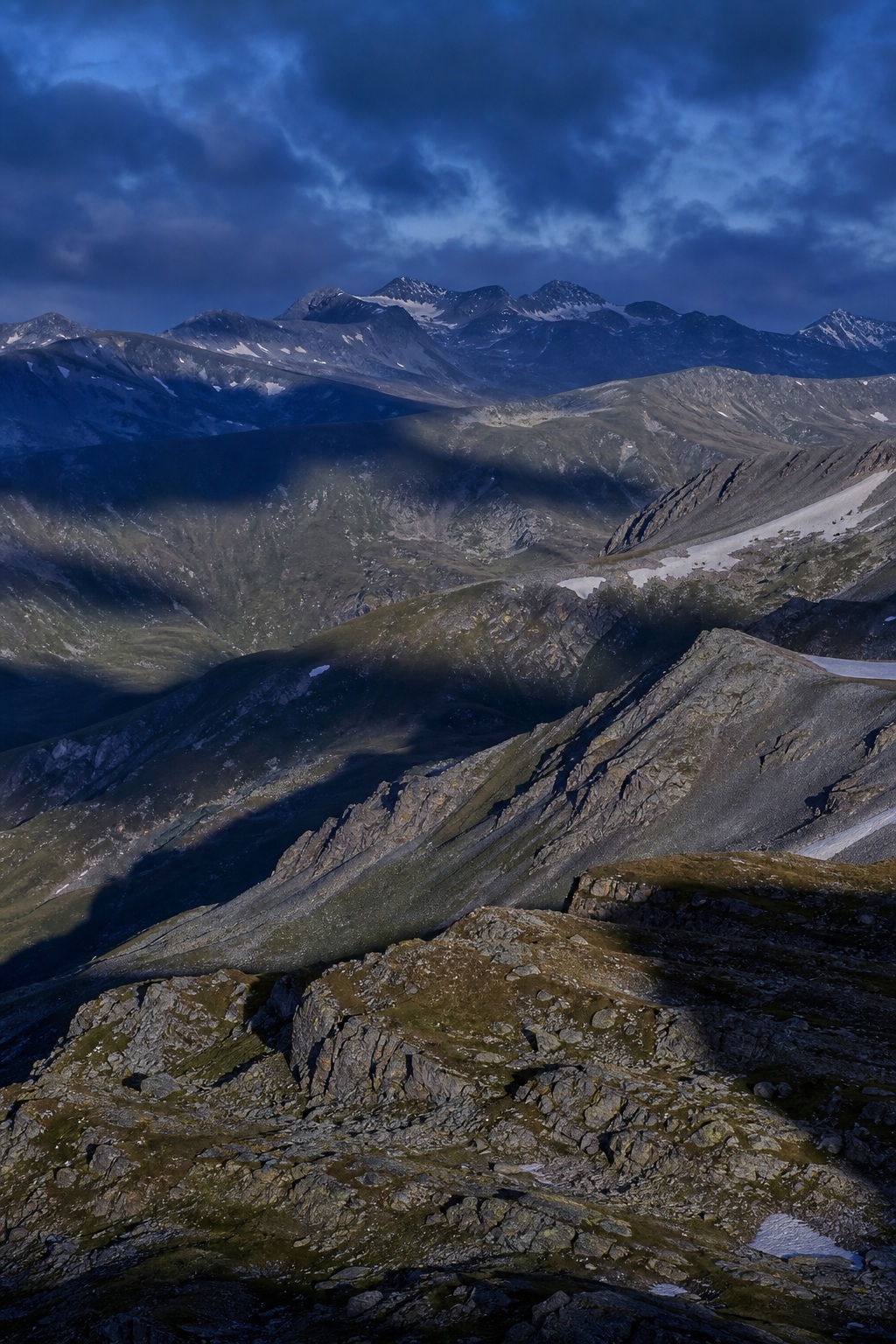 Preview for Blue Hour Alpine Mountain Background