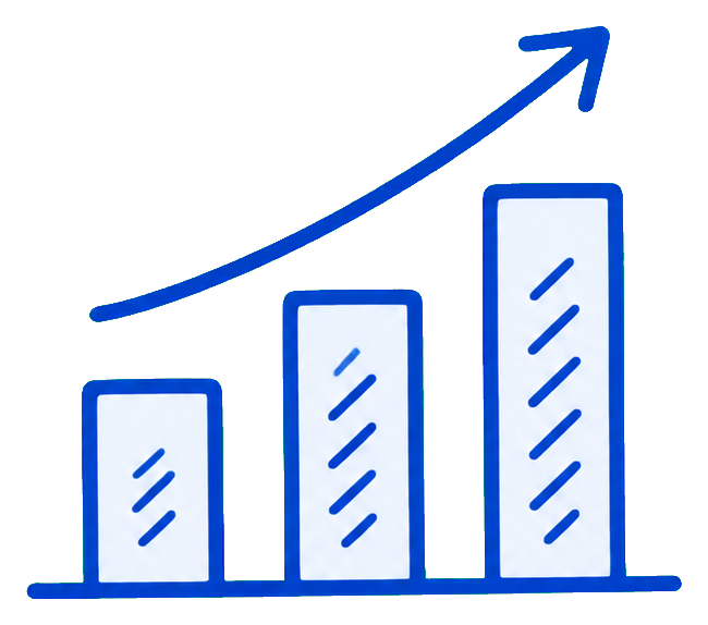 Preview for Rising Bar Chart Sticker