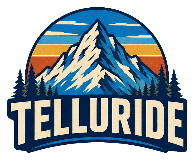 Preview for Telluride Peak Retro Colorado Sticker