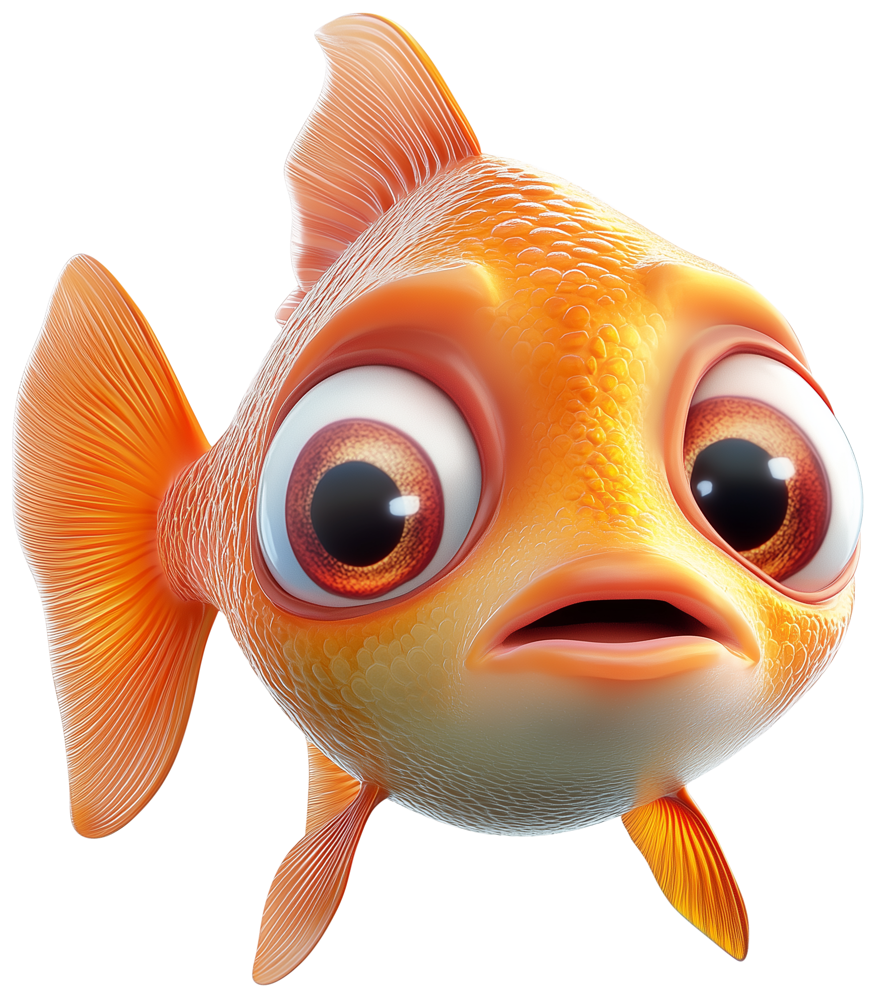 Preview for Gold Fish Emoji Sticker For Pizap Designs