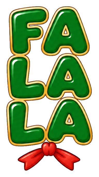 Preview for Fa La La Cute Bubble Lettering