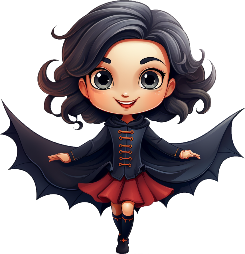 Preview for Cute-vampire-girl-illustration-sticker-3267d
