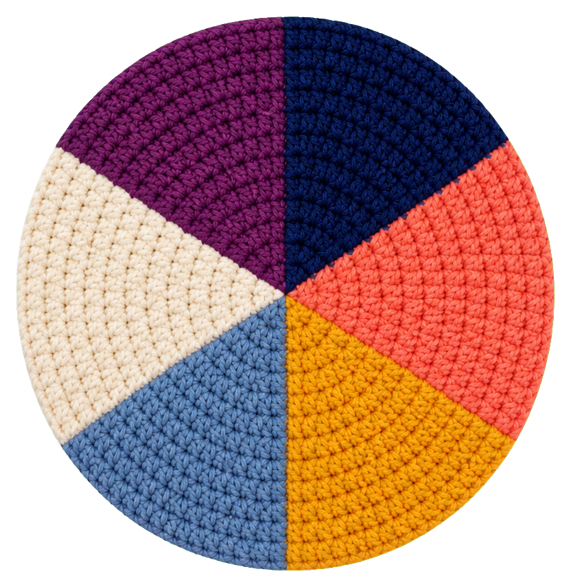 Preview for Crochet Circle Sticker Graphic