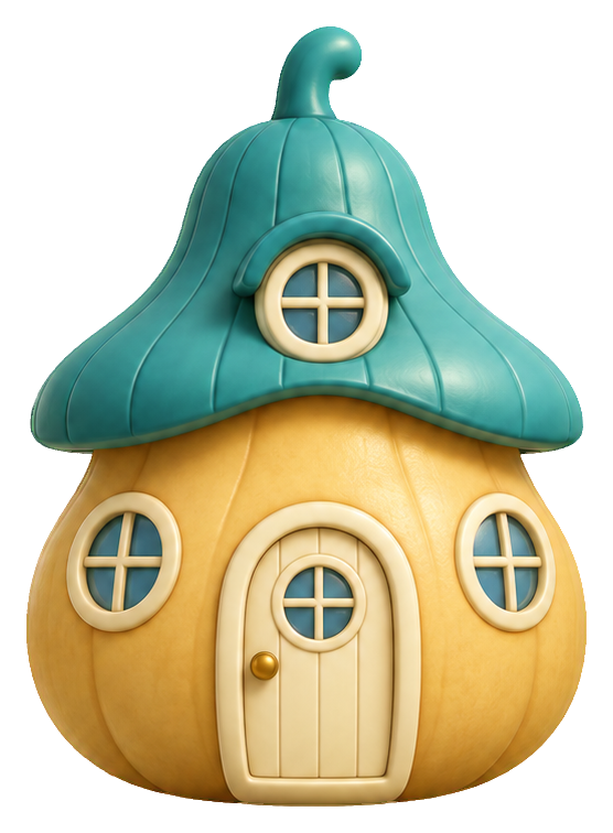 Preview for 3d Cozy Cottages Gourd Cottage