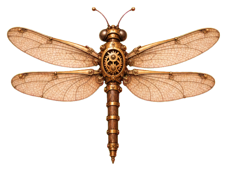 Preview for Mechanical Dragonfly Sticker