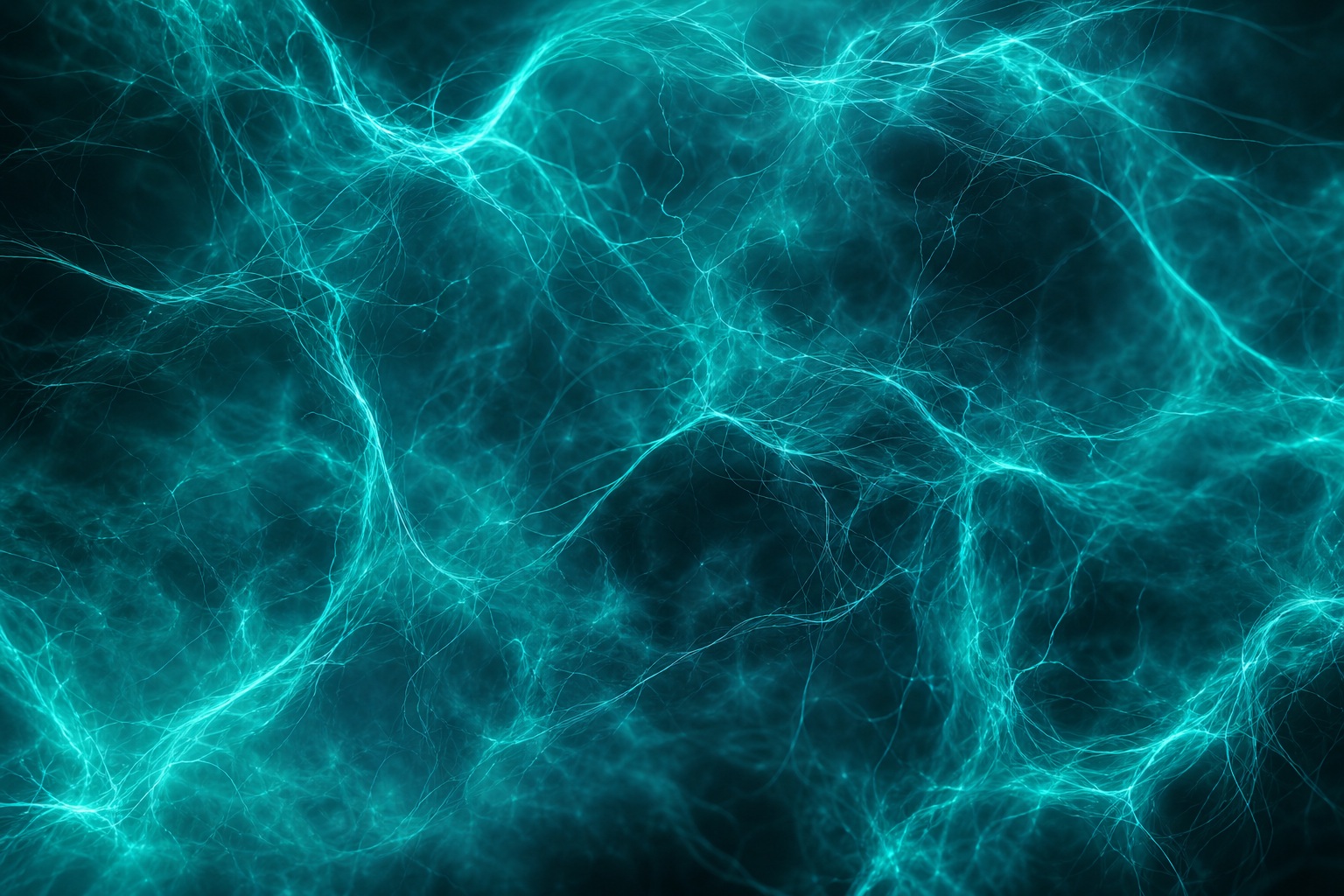 Preview for Teal Neural Mist Abstract Background