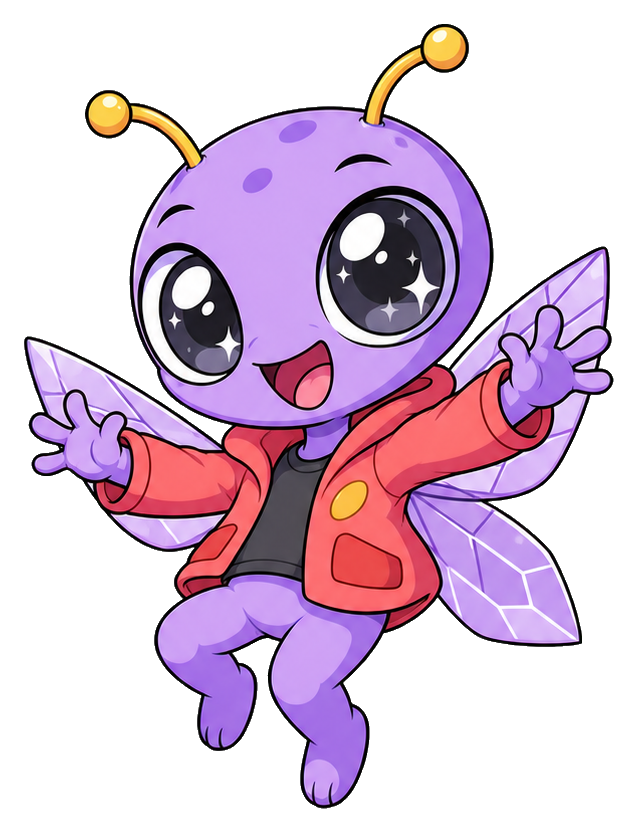 Preview for Anime Alien Creature Sticker