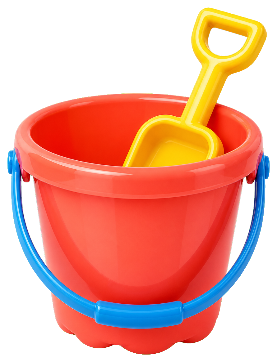 Preview for Beach Bucket Sticker Graphic