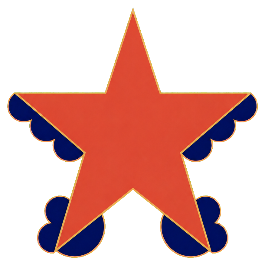 Preview for Scalloped Edge Star Sticker