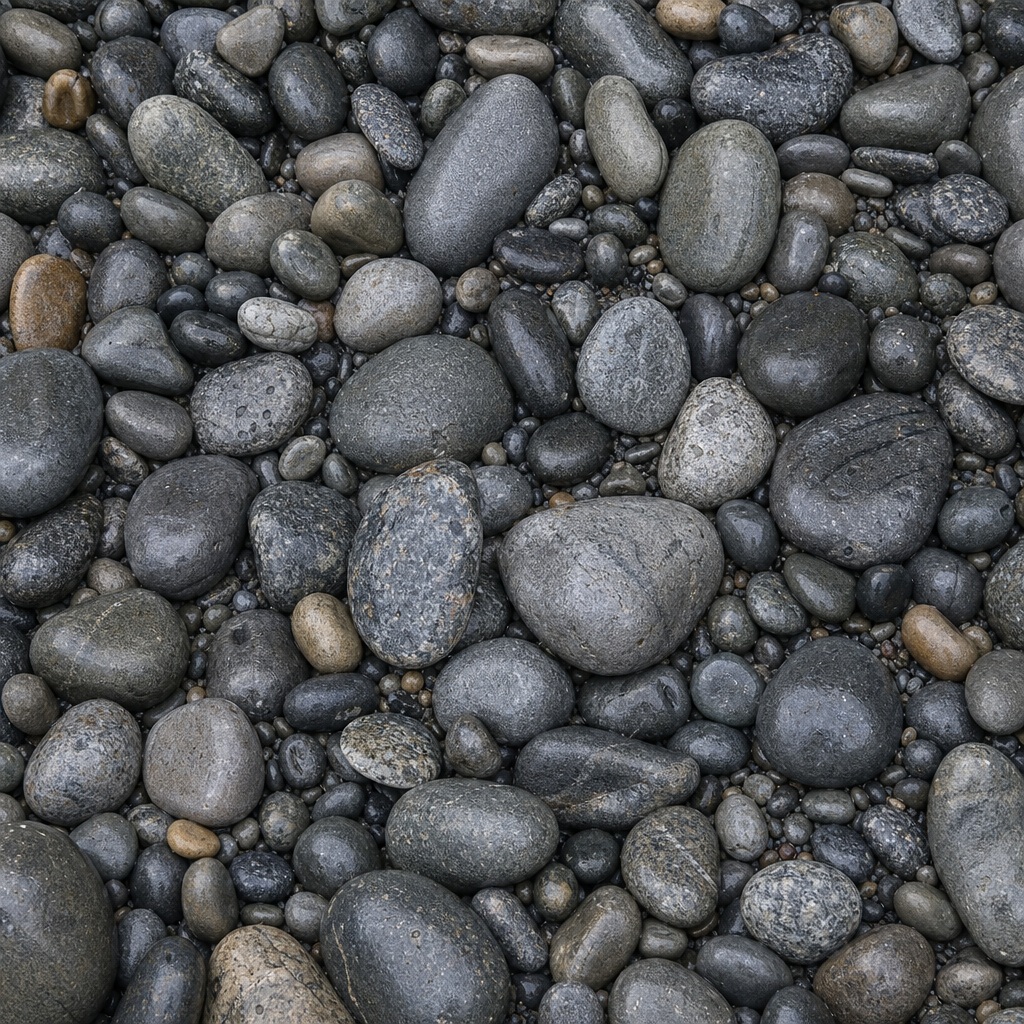 Preview for Rain Darkened Gray Pebble Background