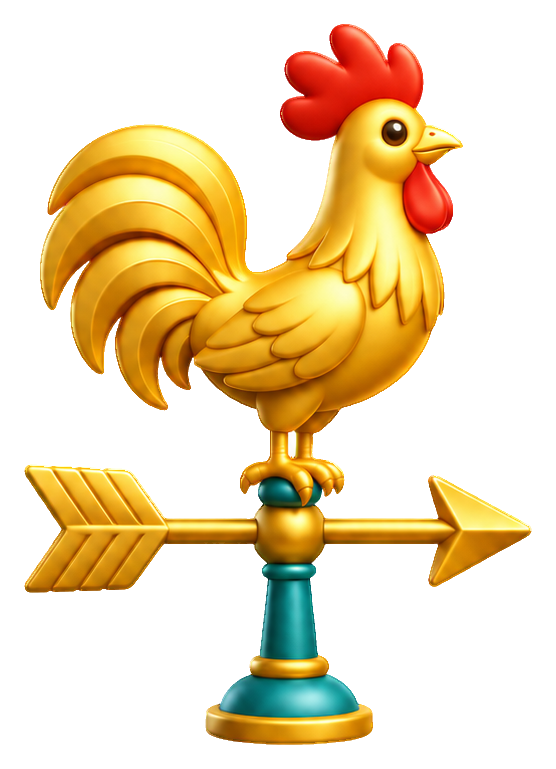 Preview for 3d Happy Weather Weather Vane