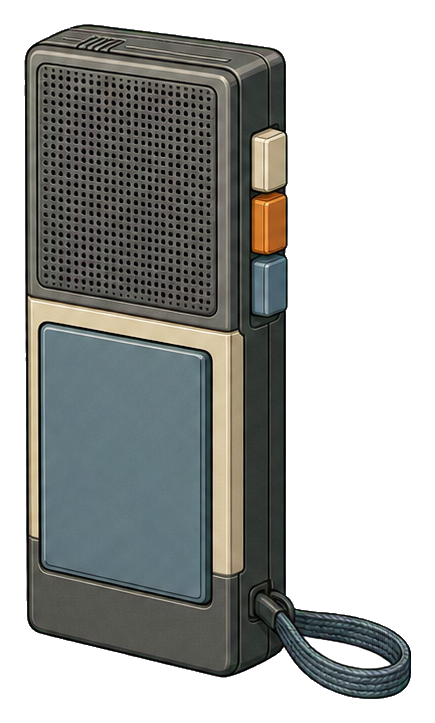 Preview for Pocket Dictation Recorder Sticker