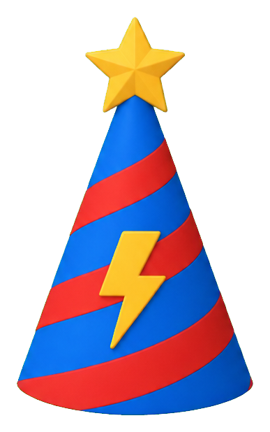 Preview for Comic Party Hat Sticker