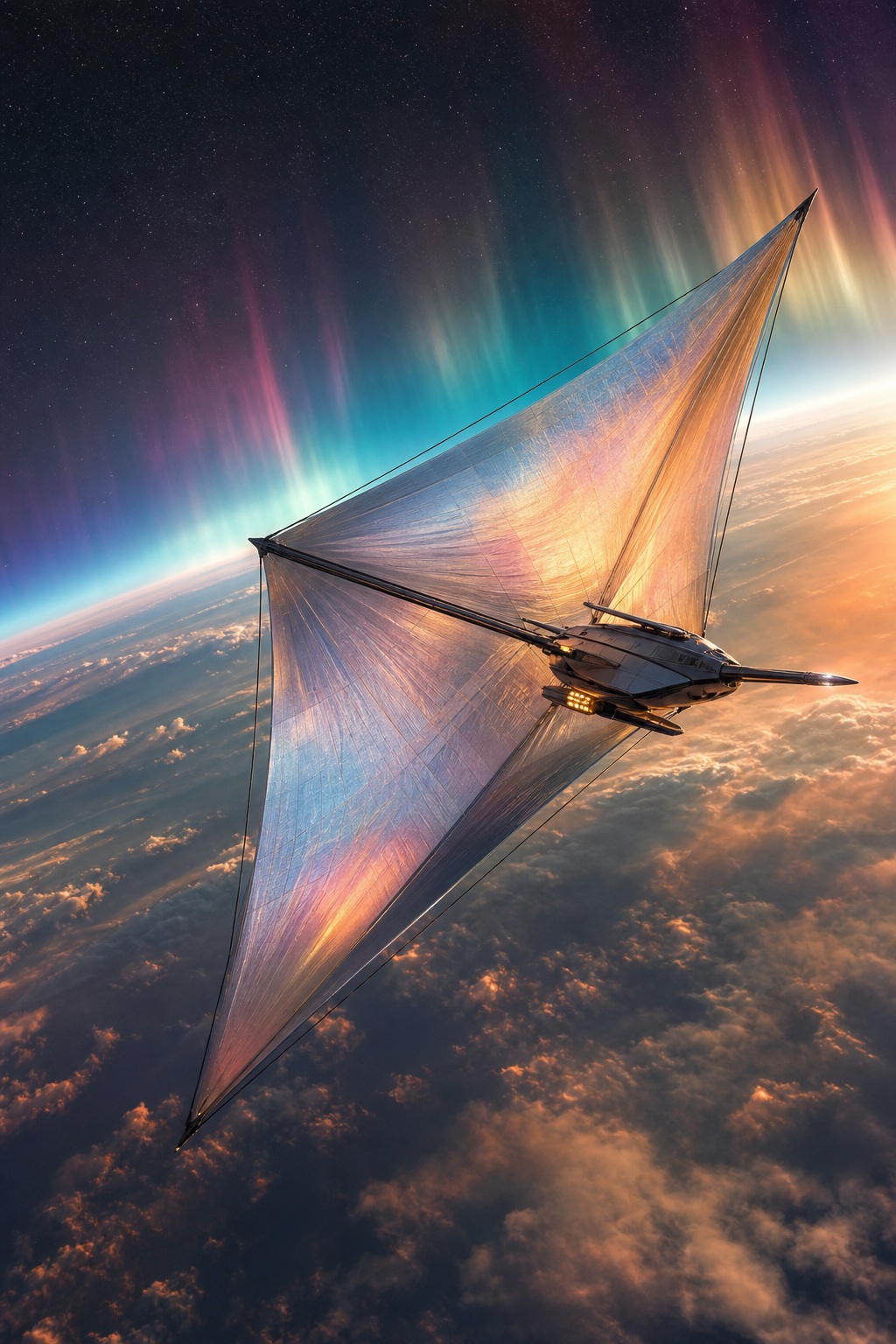 Preview for Solar Sail Spacecraft Background