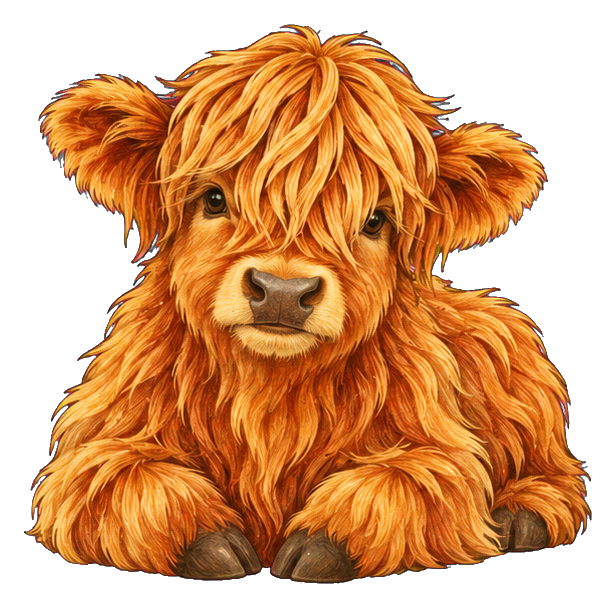 Preview for Highland Cow Fluffy Calf