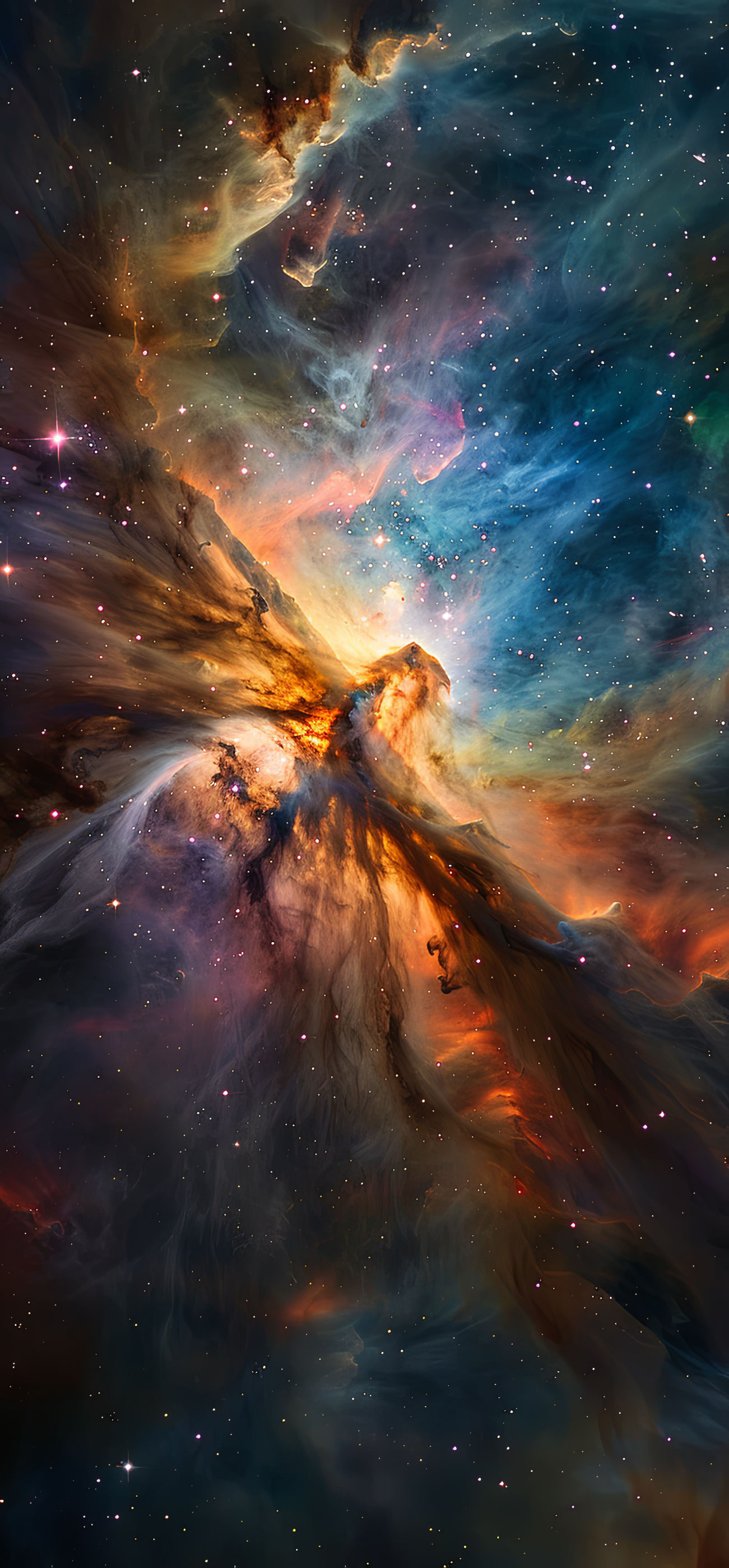 Preview for Cosmic-nebula-formation-astrophotography-phone-background-321da