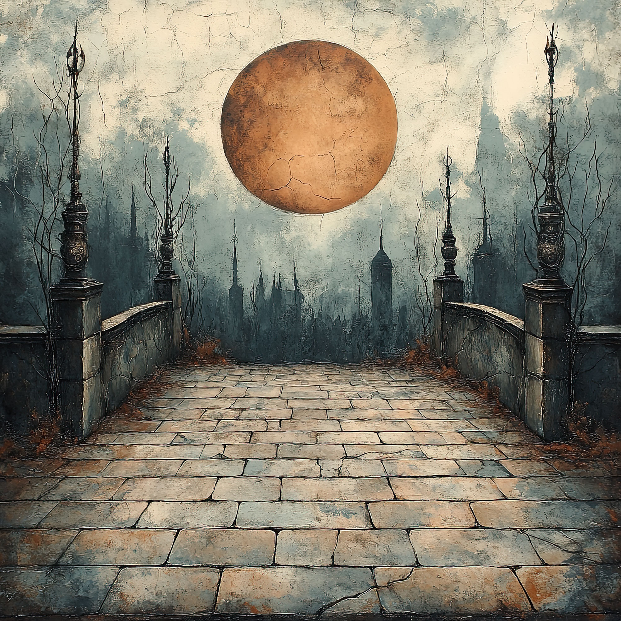 Preview for Mysterious-moonlit-pathway-spooky-backdrop-background-210c9