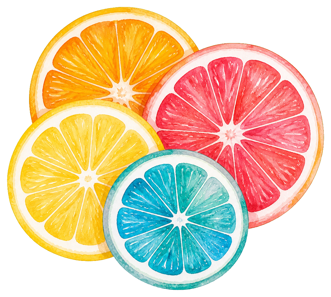 Preview for Citrus Slices Sticker