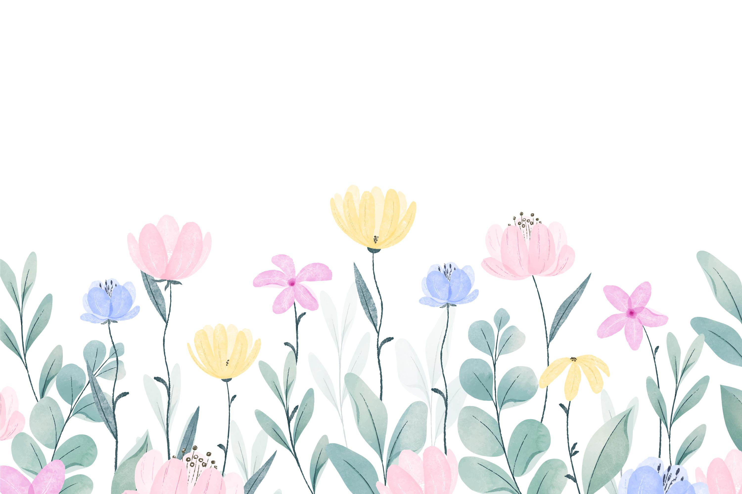 Preview for Watercolor-floral-design-spring-background-278cc