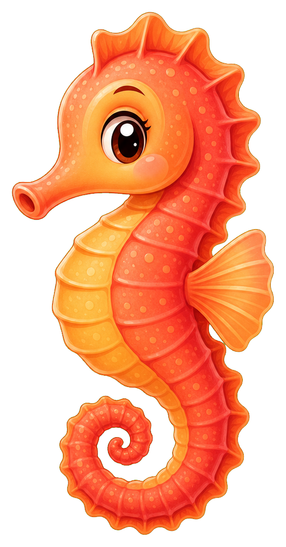 Preview for Seahorse Sticker Graphic
