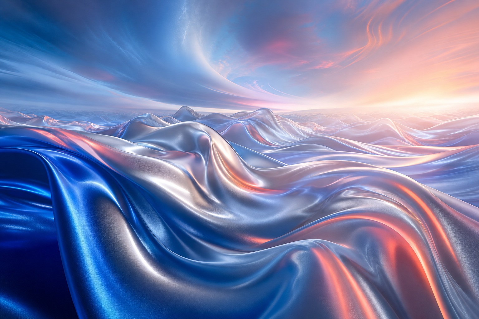Preview for Abstract Futuristic Silk Background