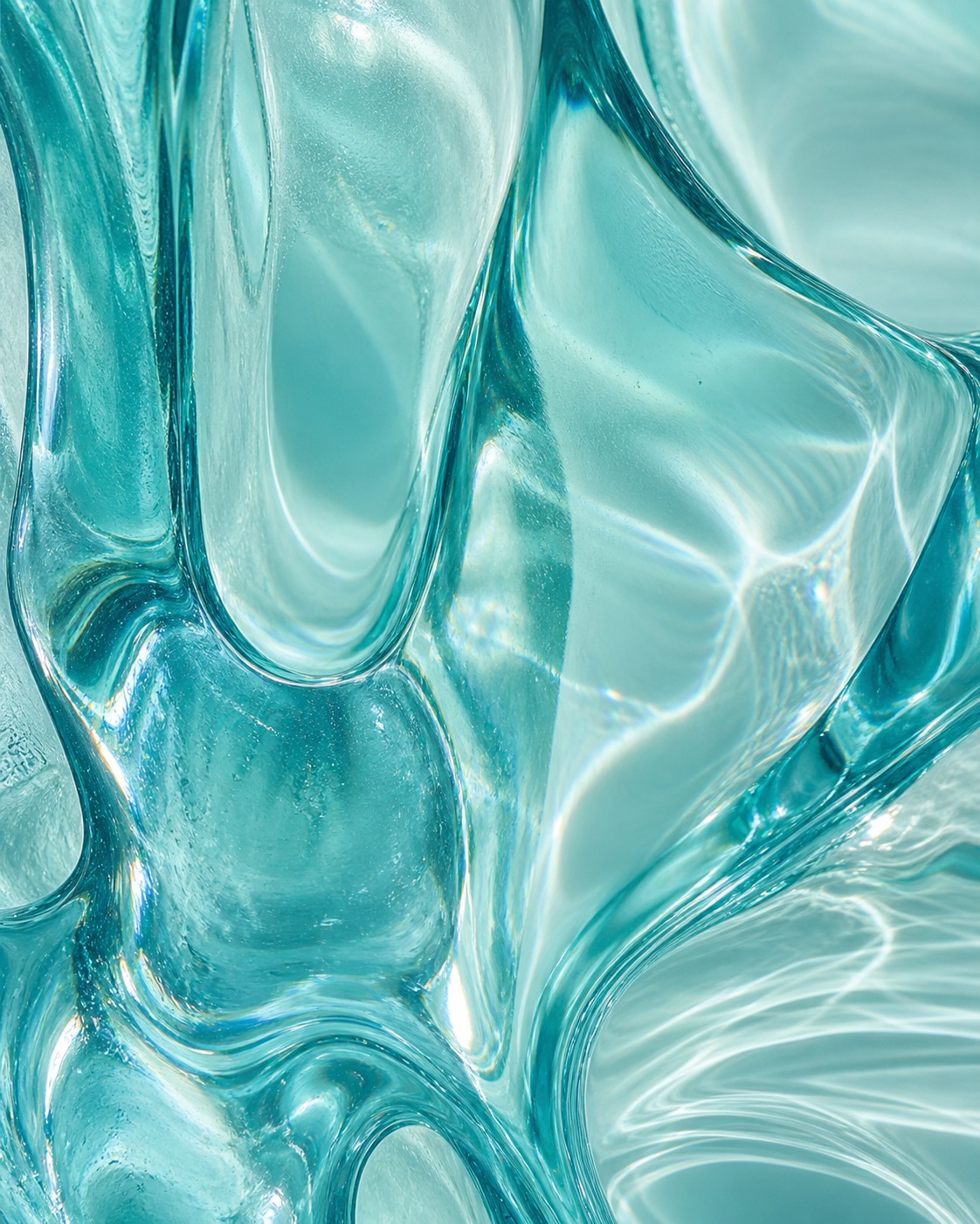 Preview for Abstract Aqua Glass Background