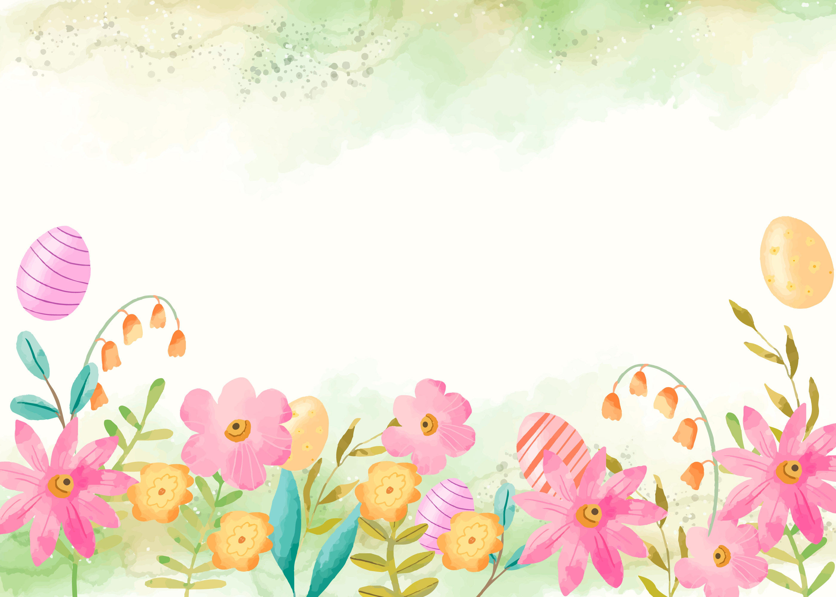 Preview for Easter-floral-watercolor-illustration-background-9966d